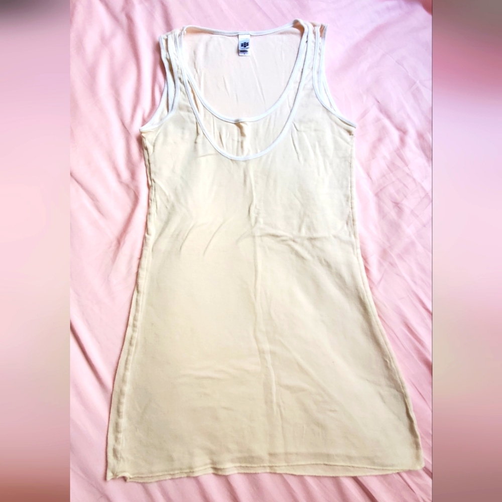 American Apparel Double Layer Tank Top, Size S